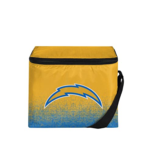 FOCO NFL Unisex Gradient Print Lunch Bag Coolergradient Print Lunch Bag Cooler, San Diego Chargers, Standard