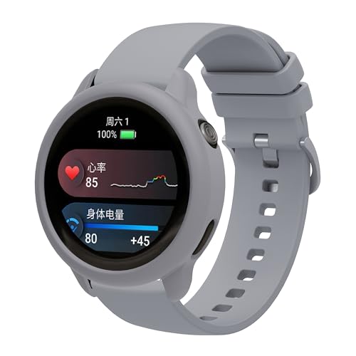 Correa silicona para Garmin Vivoactive 6 con funda miniatura 3