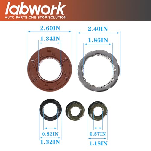 labwork Primary Sheave Pad Shoe with Gasket Clutch Drum Housing Replacement for Yamaha Grizzly YFM660 Rhino 660 Replacement for 5KM-17611-00-00 by labwork - Image 5