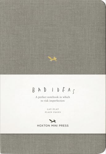 A Notebook for Bad Ideas (Medium / Light Grey / Unlined): A perfect notebook in which to risk imperfection