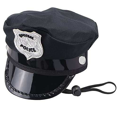 Yewong Pet Police Costume Accessory Set Pet Dog Cat Police Hat Badge Aviator Sunglasses Pet Dress Up Kit For Halloween Christmas Cosplay Role Play Party (Set-A) #TOP5