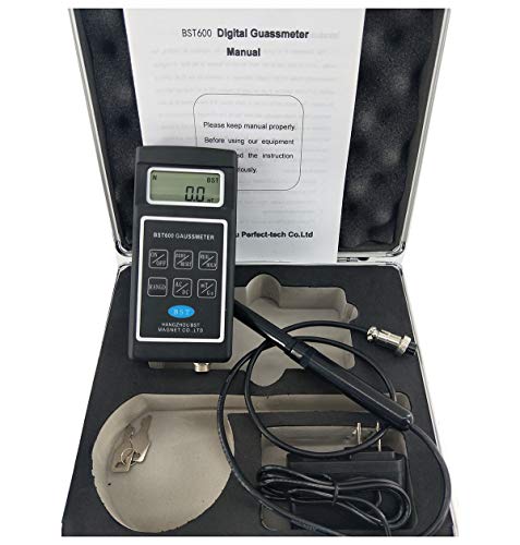 Medidor Gauss AC DC para campo magnético superficie miniatura 5