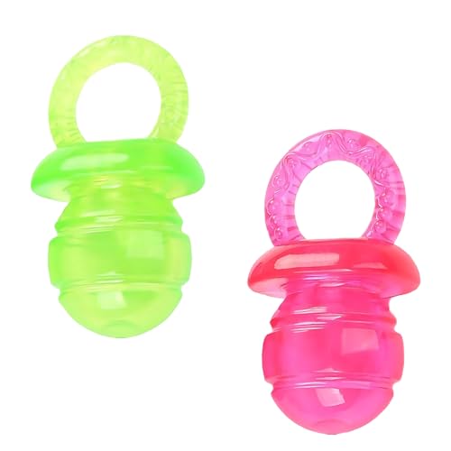 ZEACCT 2 Juguetes para Masticar Chupete para Perros, Juguete Molar para Mascotas, Juguete de Entrenamiento para Chupetes para Perros, Juguete para Masticar Chupete para Perros, para Cachorros