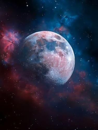 Diamond Painting Kit Complet, DIY 5D Boule d'étoiles Peinture Diamond,