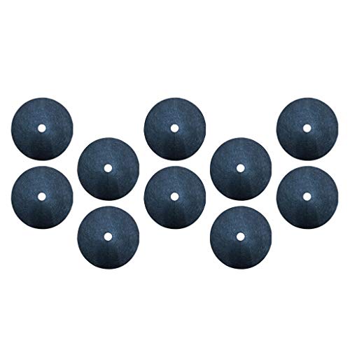 F Fityle 10pcs Tapis de Ronde Tissu Non, 50cm