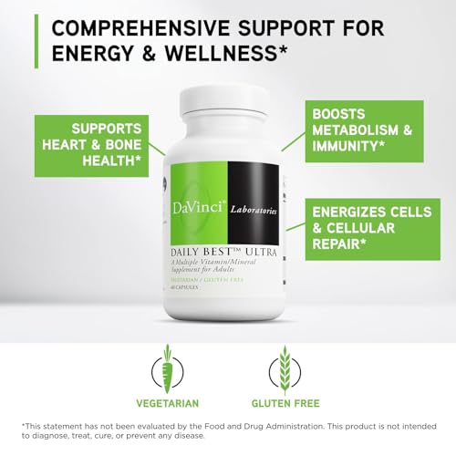 DAVINCI Labs Daily Best Ultra, 60 Vegetarian Caps - image 3