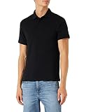 Algodón Springfield Polo Tapeta Camiseta, Negro, M para Hombre