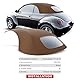 Frankberg Cabrioverdeck Softtop Verdeckbezug Braun Kompatibel mit New Beetle Cabriolet 1Y7 1.8L-2.5L 2002-2010 Replace# VWNB TAN-STF
