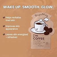 TONYMOLY I'm Coffee Sheet Mask - Hydrating Depuffing Korean Face Mask — image 2