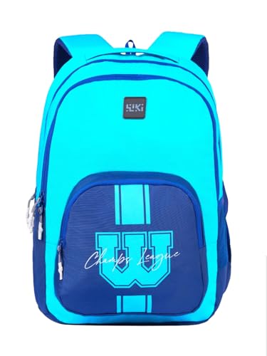 Image of Varsity Fresh Backpack, 25L, 2 Compartments, Front Organizer Pocket, Side Bottle Pocket, EVA Haul Loop, Lightweight School & College Bag