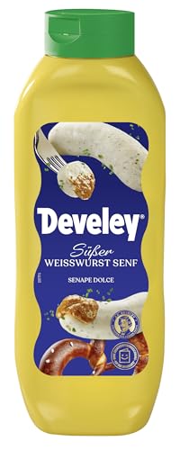 Salsa Senape Develey Senape Dolce Bavarese Bottiglia Squeeze 875 ml