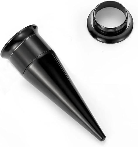 Miniatura 4 de vcmart 14G-00G - Kit de estiramiento de 36 manómetros de oreja, tapones cónicos, ojales, acero de grado implante, Metal, Acero inoxidable