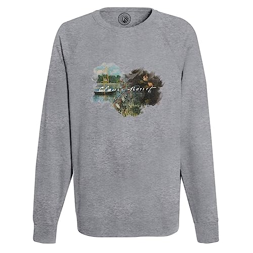 Sweat Monet homme pour remplacer les pulls basiques par un style artistique unique