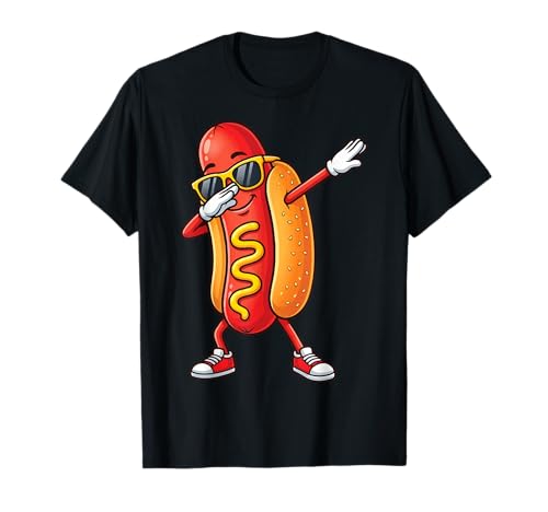 Hotdog Dabbing Hot Dog T-Shirt