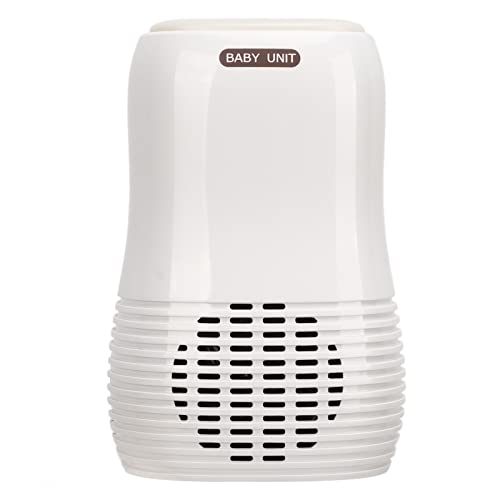 Bezprzewodowa Niania Audio 2,4 GHz, Dwukierunkowa Niania z Domofonem, Bezprzewodowa Niania do Opieki Dzieckiem z lampką nocną 100–240 V (Elpricosagc2df863-12)