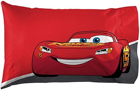 Disney Pixar Cars Race Ready 100% Cotton Pillowcase Set - 2 Pack