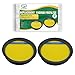 EZ SPARES Relacemen Filter of Eureka DCF25 DCF-25 Washable & Reusable,Eureka Part 67600.Fits SuctionSeal (AS1100 Series) Endeavor NLS (5400 Series), Nimble (EL8600 Series) 2PCS