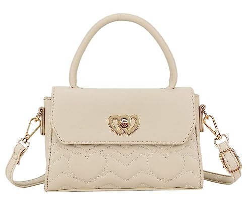 Sac à main en relief avec cœurs Girly Handbags chic pour femme