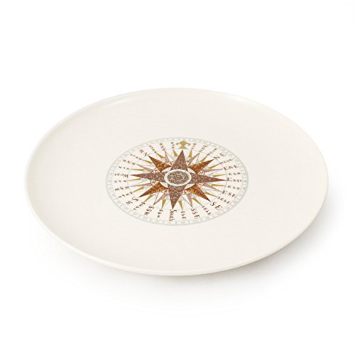 CARTAFFINI - Assiette Plate Rose des Vents Cover
