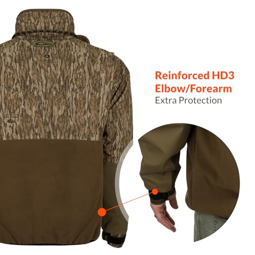 Image of Drake Waterfowl Men's Mst G-flex Eqwader Full Zip Jacket
