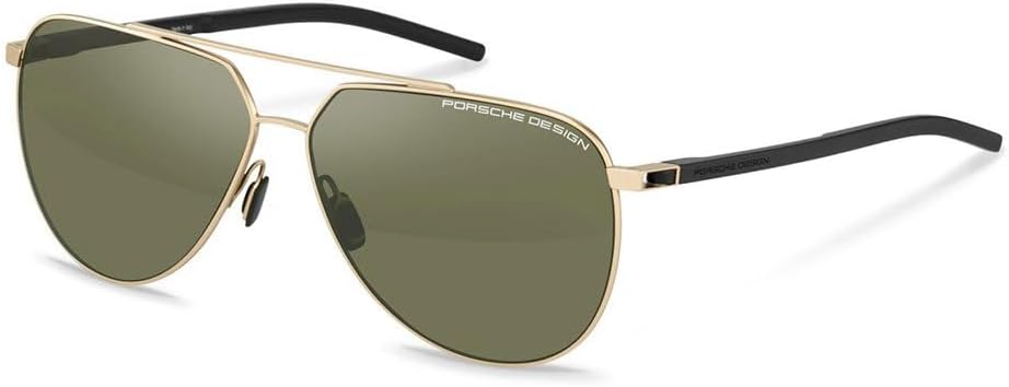 Porsche Design P8968 C Gold/Black Titanium Sunglasses