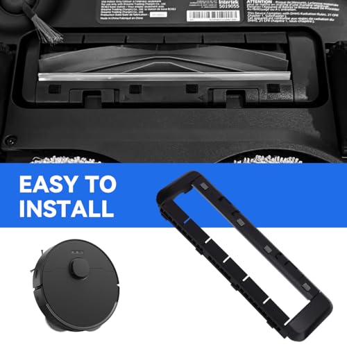 Image of Brush Guards Back Cover for Dreame X30 Ultra /X40 Ultra /L10s Ultra /L20 Ultra /L10s Pro Ultra /L10s Plus /Gen 2 /L30 Ultra /L40 Ultra /D10s Plus /Gen 2 /L10s Ultra Gen 2 / D9 Max Gen 2 /Xiaomi X20+(Black)