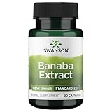 Swanson High Potency Banaba Extract 2% Corosolic Acid 60 mg 90 Caps