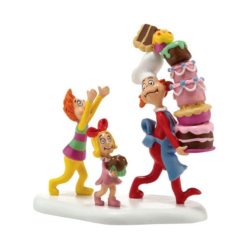 Department 56 Grinch Village Who's with Sweets Accessory Figurine, 2.375 inch