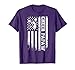 Cheer Papaw US Flag Cheerleading Papaw Cheerleader Papaw T-Shirt