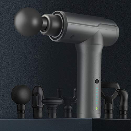 Massage Gun Muskelmassagepistole für Sportler Elektrische Handmassagegeräte Deep Tissue Percussion Massagegerät Vibration Hochfrequenz Ganzkörperformung Beauty Mini Fascia Gun Cover