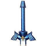 NLX 41.5 Inch The Legend of Zelda Master Twilight Princess Link's Foam Sword for Cosplay, Blue, One Size