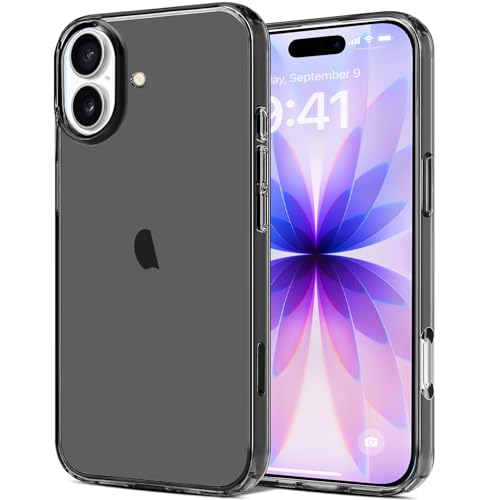 JJGoo Clear TPU Bumper Case for iPhone 17