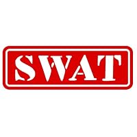 カッティング文字　スワット Amazon.co.jp: SWAT 文字 ロゴ カッティング ステッカー (17.銀) : 車