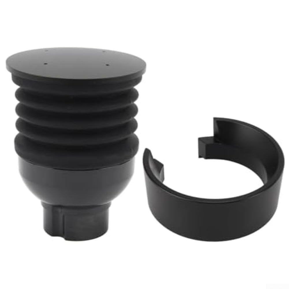 Anillo dosificador para molinillo de café Mignon MMG, recipiente de burbujas con soporte inclinado para una fácil limpieza, para herramienta barista (base, fuelle y anillo)