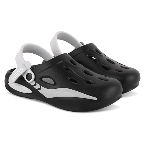 Image of BEONZA Men's Ultra Premium Classic Casual Clogs /Sandals with Adjustable Back Strap for Adults | Comfortable & Light Weight | Stylish & Anti-Skid | Waterproof & Daily Mules for Gents /Boys