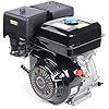 15HP Gas Motor Engine 420CC 4 Stroke OHV Single Cylinder Go Kart Motor Air Cooling Motorcycle (15HP, Black)
