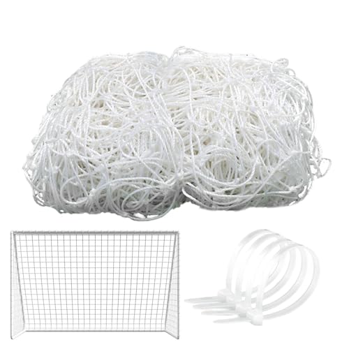Filet de foot en nylon tressé haute densité 12x6ft, mailles renforcées