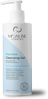 Gel limpiador Pure Glow con niacinamida, extr...