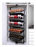 - El sistema de estanterías para zapatos se puede instalar en cada habitación, debido a su versatilidad y ajuste.