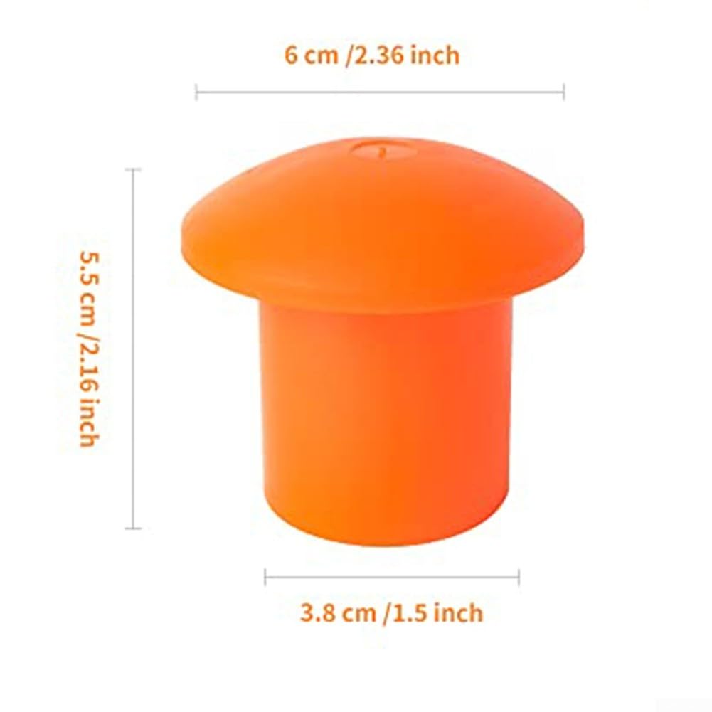Stahl Bar End Schutz Pilz Design ABS Kunststoff Bump für Baustelle Sicherheit und Arbeitsschutz Bedürfnisse (100)