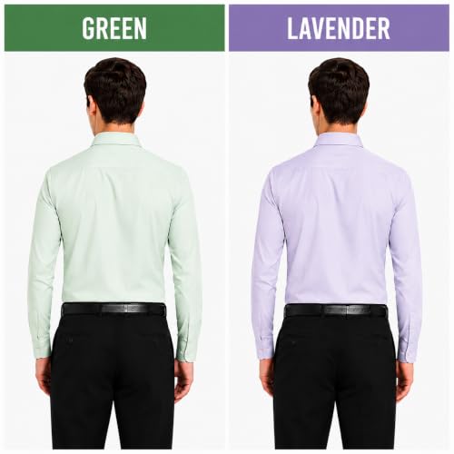 Image of Men's Solid Formal Shirt | Premium Cotton Rich Full Sleeves Shirt | Comfort Fit Office Wear Shirt with Single Chest Pocket | Stylish Casual & Formal Shirt for Men