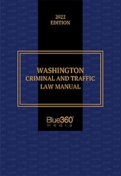 Paperback Washington Criminal & Traffic Law Manual 2022 Edition Book