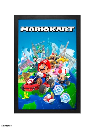 Mario Kart Framed Poster Print