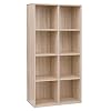 VASAGLE Boekenkast, boekenplank, met 8 vakken, vloerstaand, kantoorplank, vrijstaand, als decoratie, voor kantoor…
