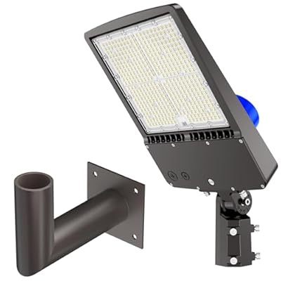 HYPERLITE LED Parking Lot Light 300W & 90 Degree Wall Mount Bracket