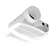 Air King AS54 Advantage Exhaust Bath Fan with 50-CFM at 3.0-Sones, White Finish