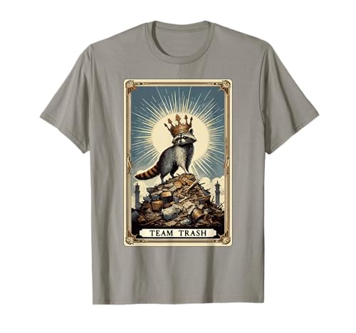 Carta de tarot Team Trash Raccoon Camiseta