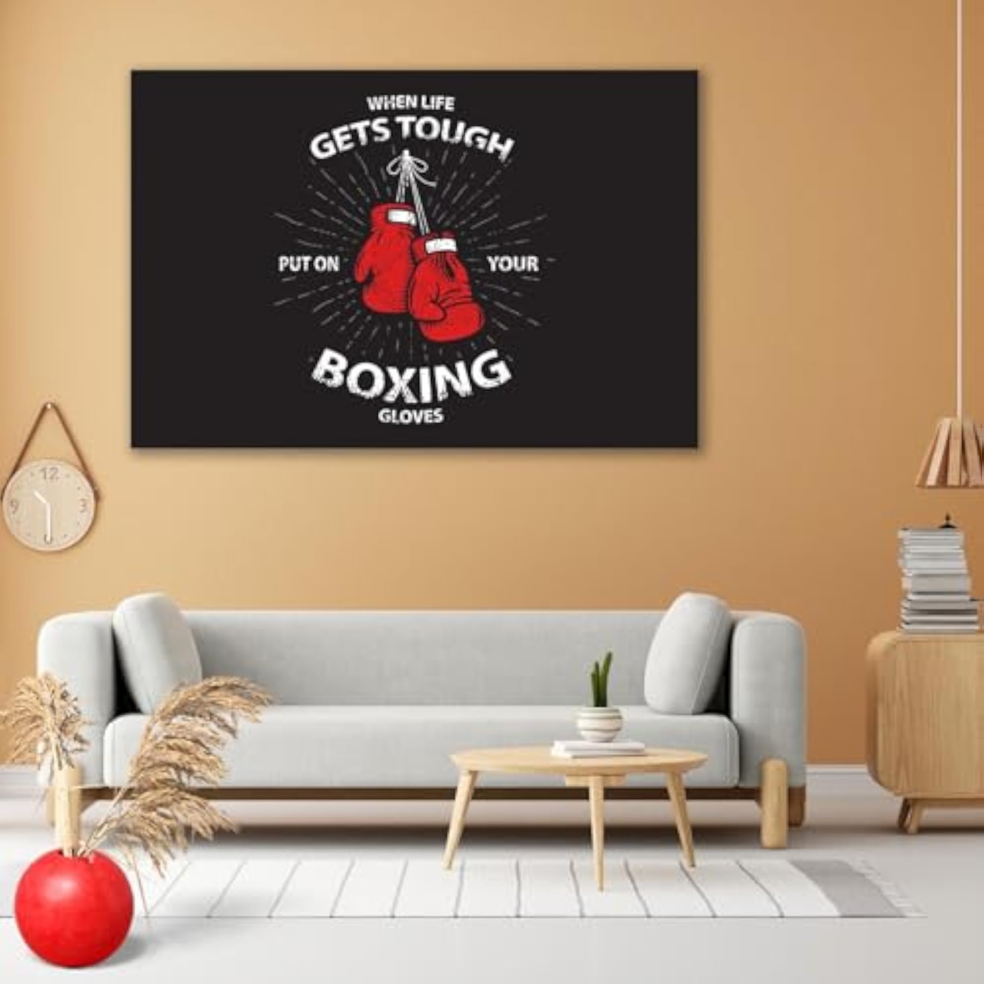 Boxing Gloves Wall Sticker