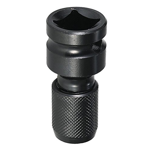 Yakamoz Quick Release 1/2-Inch Square Drive To 1/4-Inch Hex Female Socket Adapter Converter Chuck Adaptor For Impact And Ratchet Wrenches #TOP6