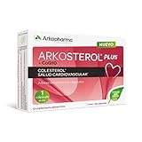 Arkopharma Arkosterol Plus Levadura Roja De Arroz + Q10 30 Cápsulas, Monacolina K, Coenzima Q10, Solución Natural Para Controlar El Colesterol, 100% Vegetal, 1 Cápsula Al Día